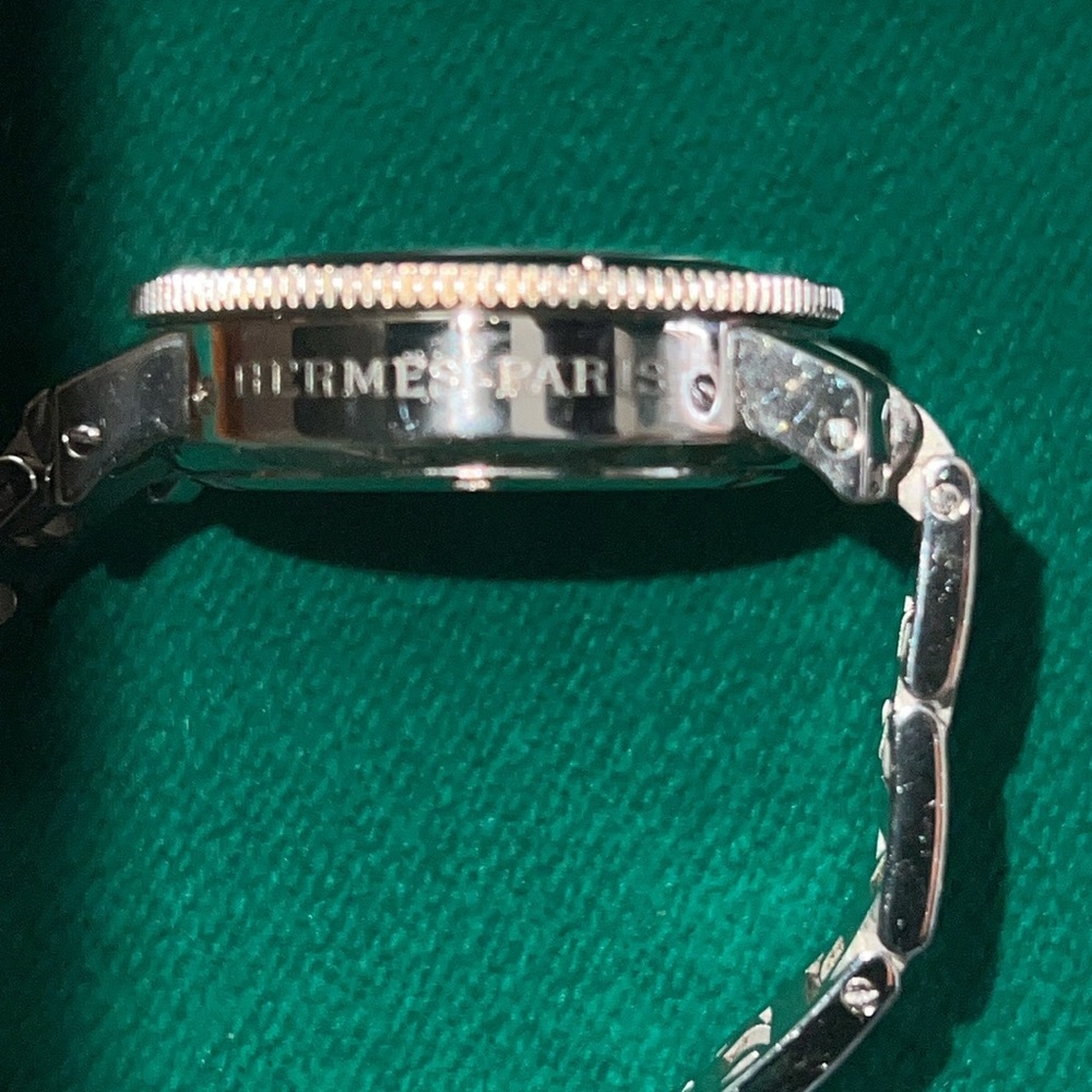 HEREMES stainless steel clipper diver watch. - Picture 5 of 8